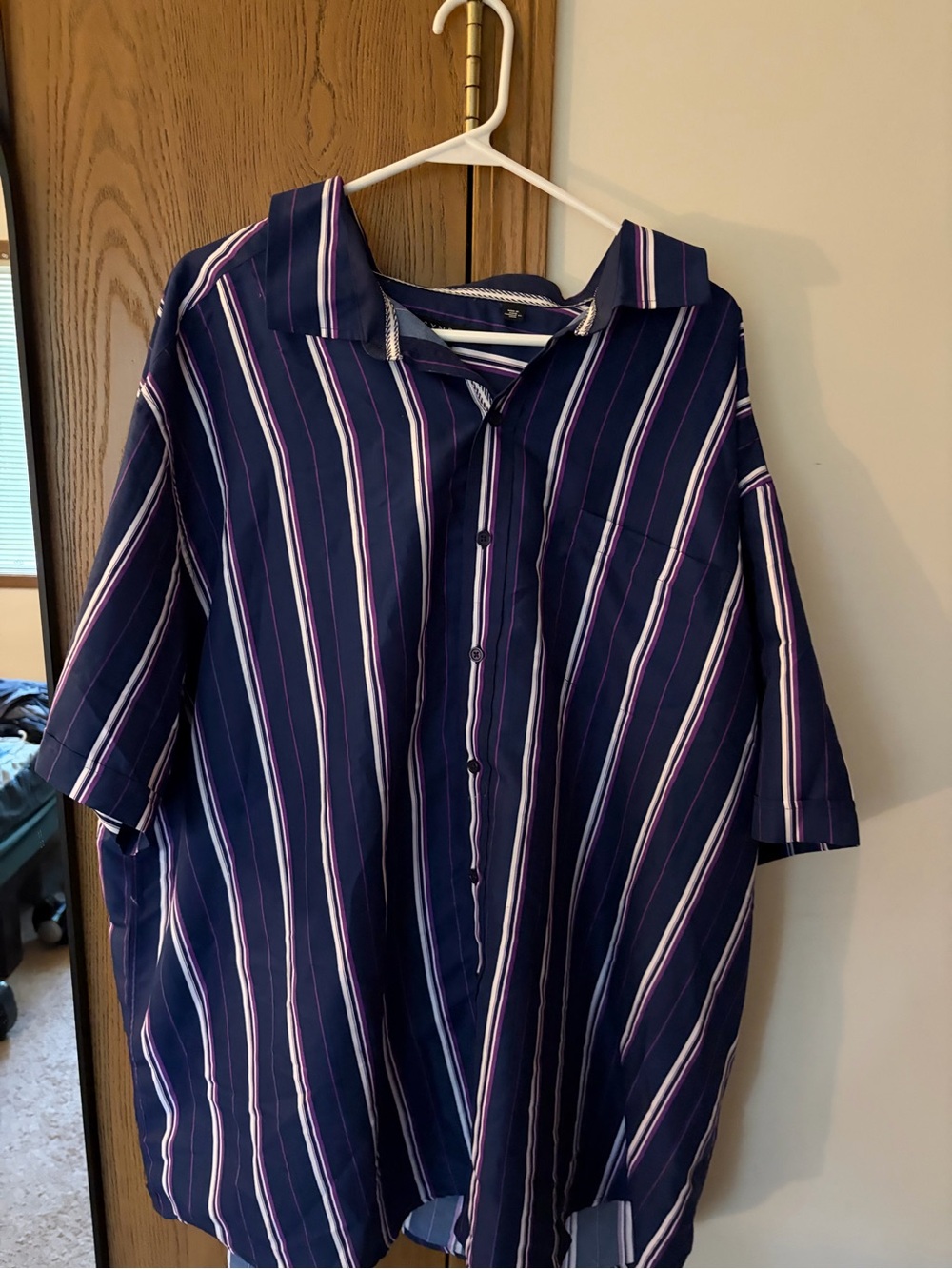 Men's 3XL SYNRGY Short-sleeve button down